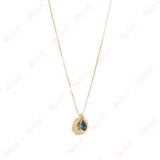 sapphire necklace magazine snake bone
